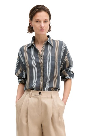 Črtasta srajca iz ramije