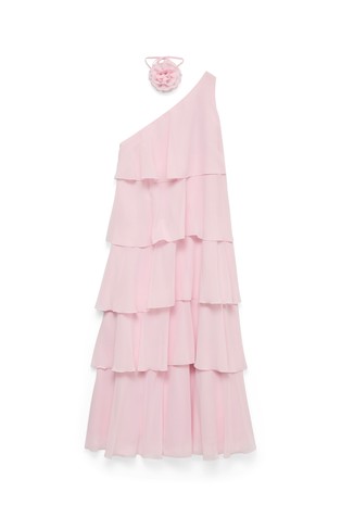 VMFELICIA One-shoulder ruffled dress