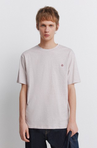 Črtasta majica s kratkimi rokavi