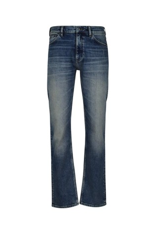 Regular Fit Vintage Wash Jeans