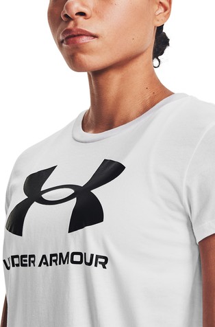 UNDER ARMOUR Sportstyle Graphic Short Sleeve White/Black 3