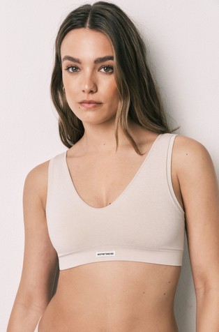 Seamless halterneck top