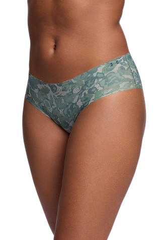 UNDER ARMOUR UA Pure Stretch paket 3 hipster spodnjih hlačk Zelena - Green / Multi 4