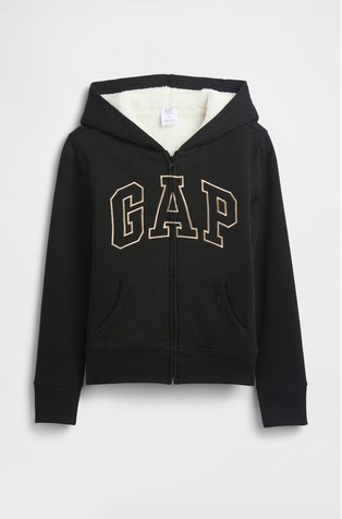 Kids Gap Logo Sherpa Hoodie