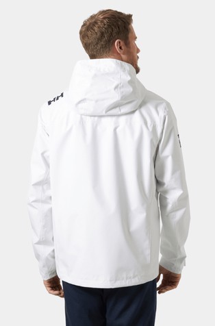 HELLY HANSEN Crew 2.0 jadralska jakna s kapuco Bela - White 2