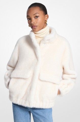 Jakna iz umetnega krzna