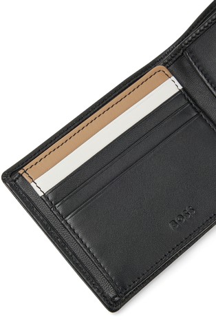 hugo boss trifold wallet