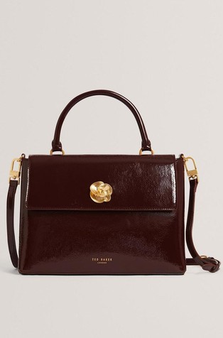 Patent Top Handle Bag