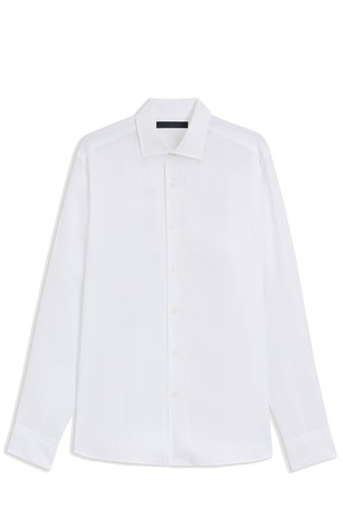 Beckham x Boss regular fit lanena srajca