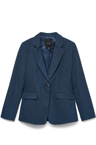 VMFALKE regular fit suknjič z enorednim zapenjanjem