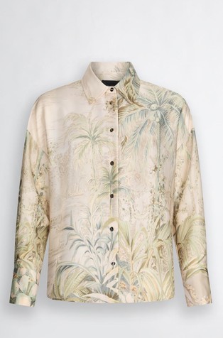 LIU JO Tropical-print shirt Jungle 4