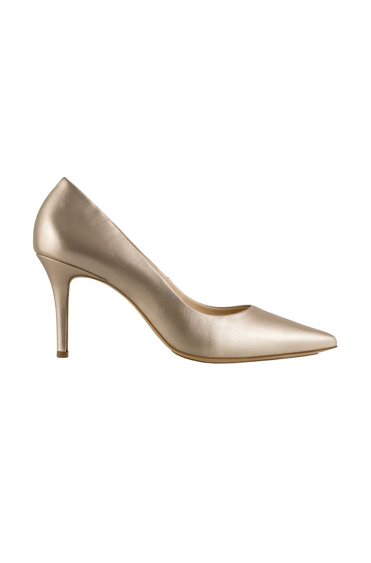 HÖGL Era leather high heels Gold 