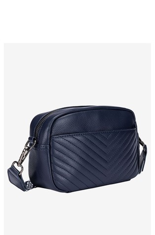 Small faux-leather bag