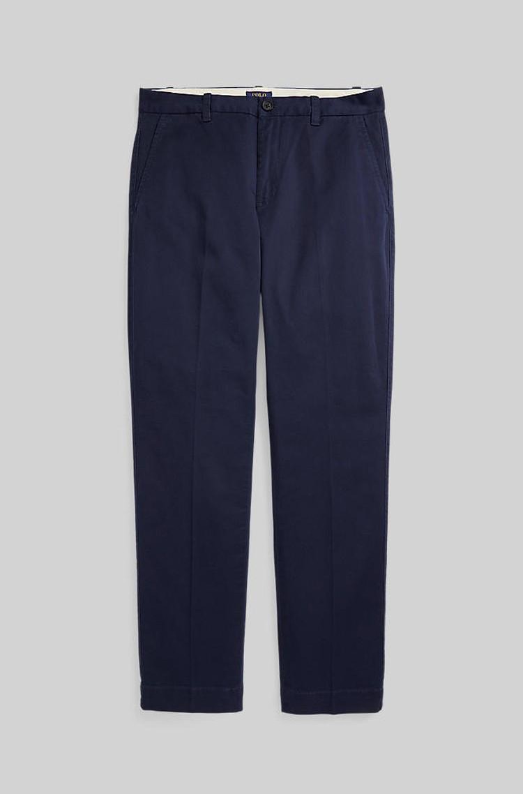 RALPH LAUREN Slim fit chino hlače Modra - Dark Blue 