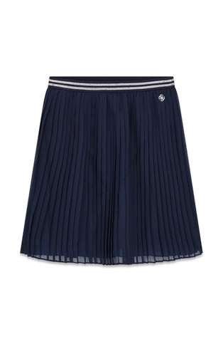 Chiffon plissé skirt