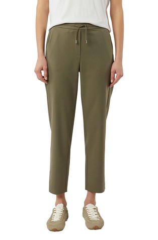 Tapered fit hlače z zatezno vrvico