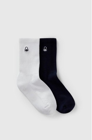 Two pairs of ribbed socks