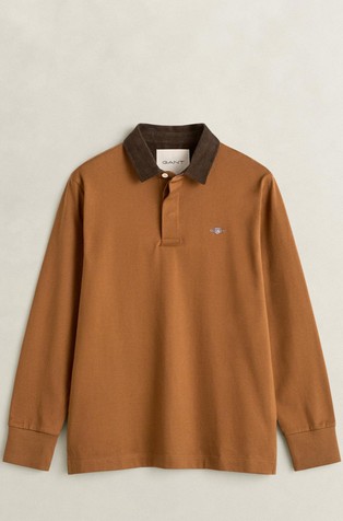 Corduroy Collar Rugger