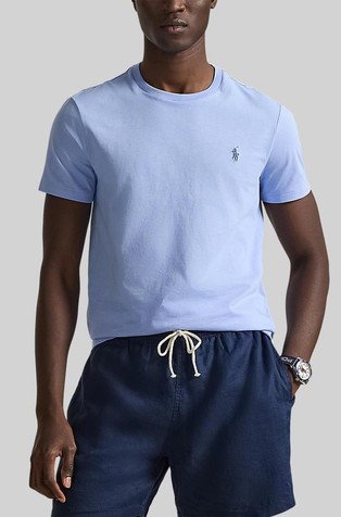 Custom Slim Fit Jersey Crewneck T-Shirt