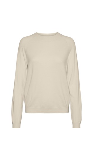 VMHAPPINESS pleten pulover iz viskozne mešanice