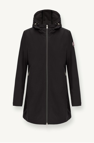 Long softshell jacket