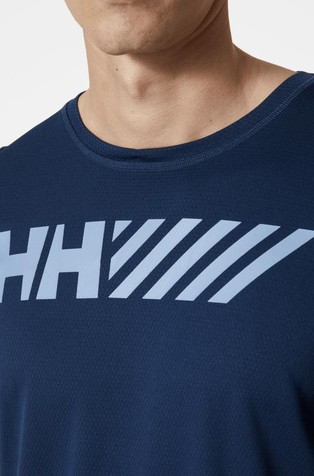 HELLY HANSEN Lifa Tech Graphic T-shirt Blue 3