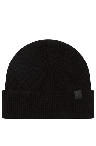 Pletena kapa iz kašmirja z logotipom