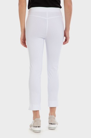 PUNT ROMA Stretch 7/8 trousers White 2