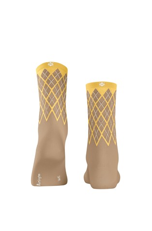 BURLINGTON Mayfair Women Socks Brown / Yellow 3