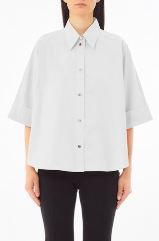 Cotton boxy fit shirt