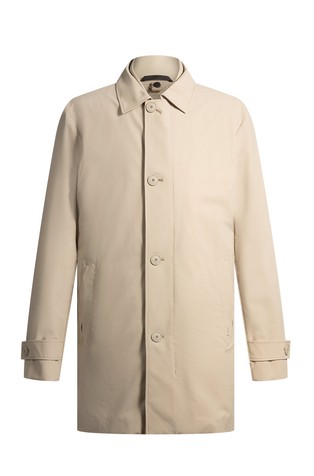 Stretch-softshell coat with detachable inner gilet