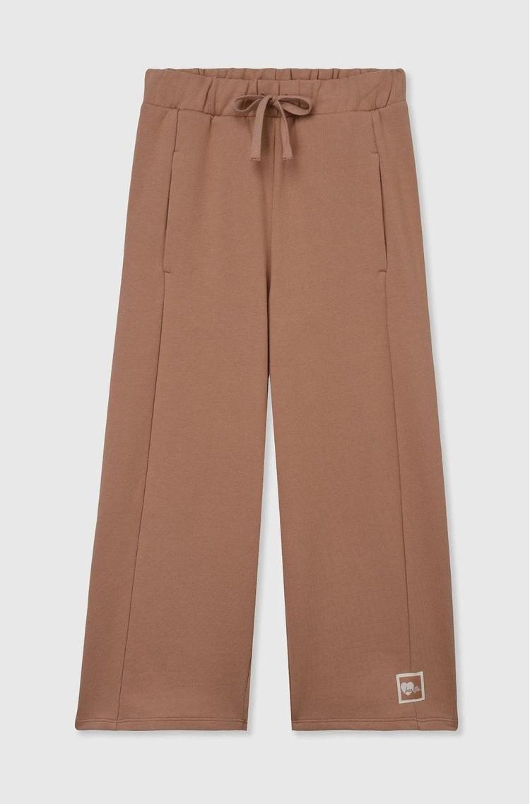 BENETTON Flared sweatpants Brown 