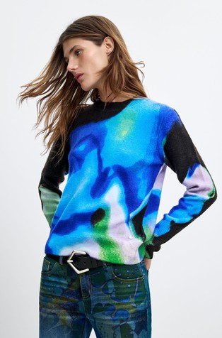 Printed Sweater M. C. Lacroix