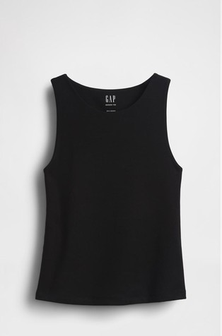 Ženska cropped majica brez rokavov