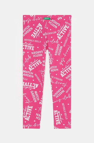 Leggings with patterned print