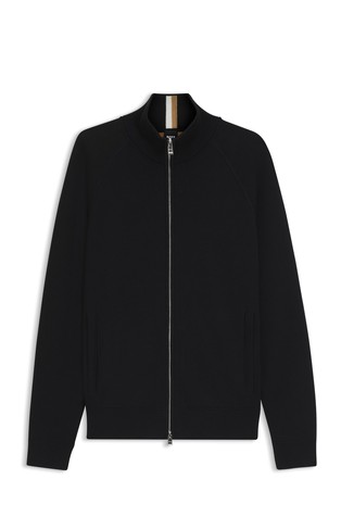 Pletena jopa iz mešanice bombaža in deviške volne