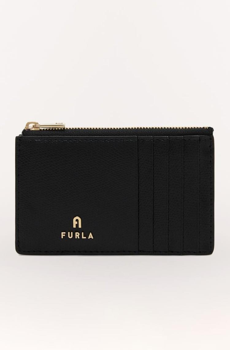 FURLA Denarnica za kartice Črna - Nero 