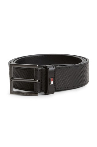 Textured Leather Belt