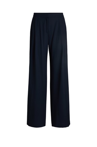 Regular fit hlače z gubami