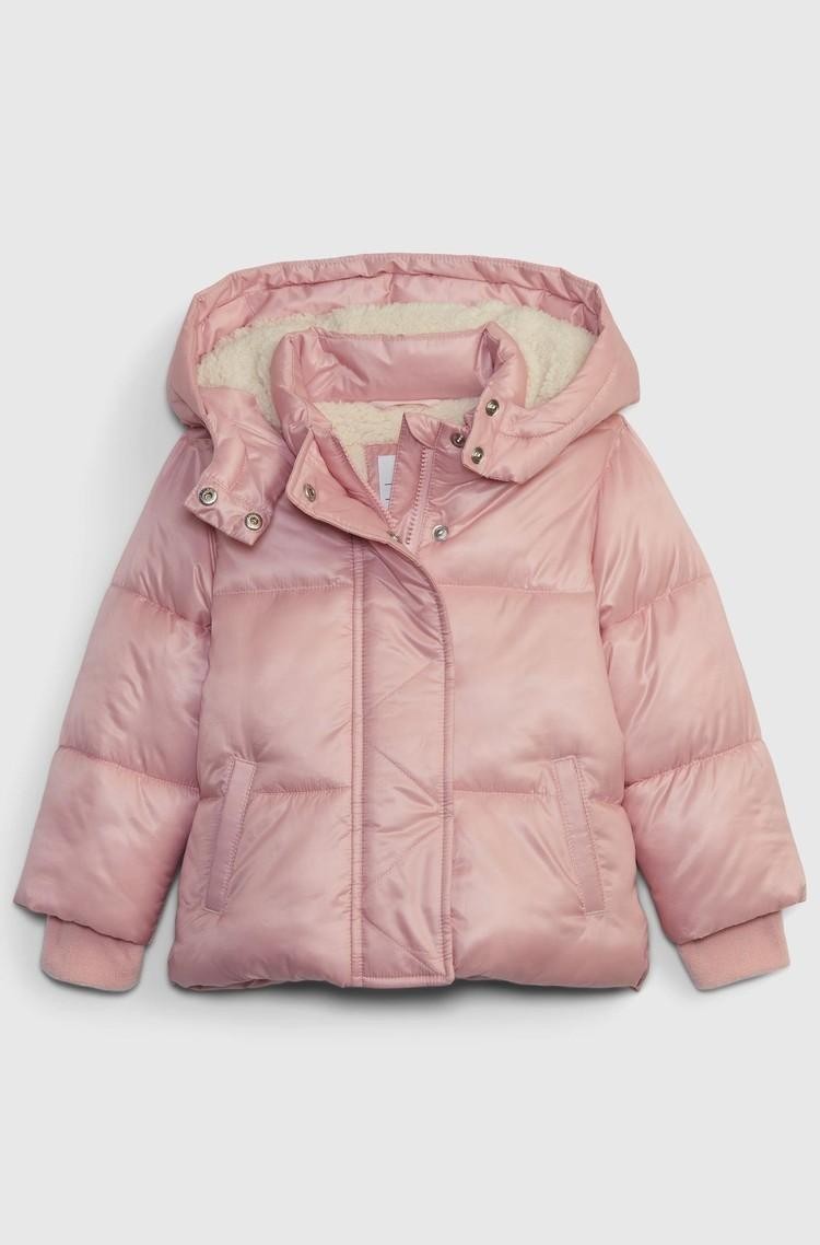 GAP Prešita bunda za malčice Roza - Pink Standard 