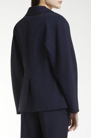 MARELLA Marella x Emily Ratajkowski ROUNDED suknjič Modra - Navy 2