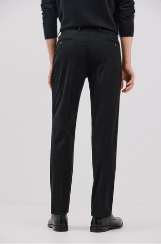 CORTEFIEL Serie XXI slim fit trousers Black 2