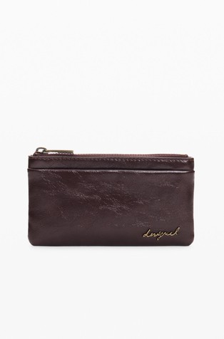 Small wallet in faux-leather