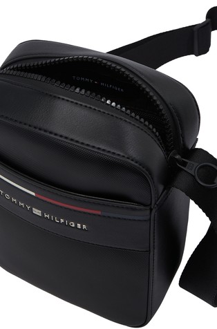 TOMMY HILFIGER Logo torba za čez ramo Črna - Black 3