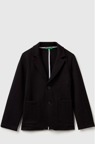 Blazer in stretch viscose blend