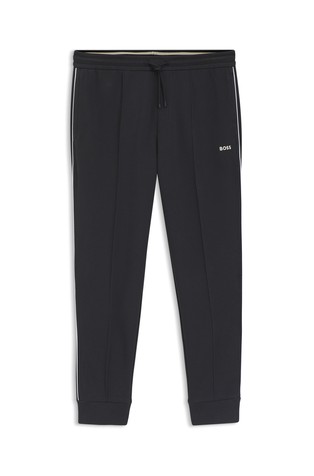 Textured cotton-blend tracksuit bottoms