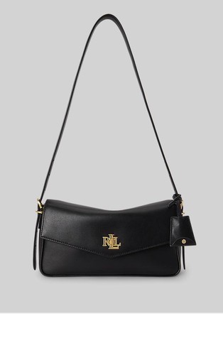 Farrah Nappa Leather Medium Shoulder Bag