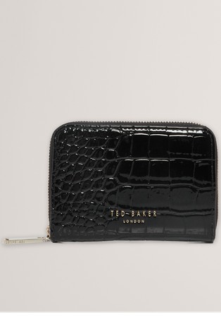 Manjša denarnica z vzorcem krokodilje kože