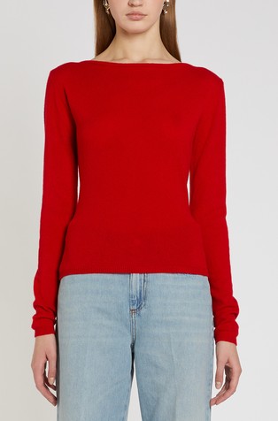 Art. 365 Selected By Gabrielle Caunesil cashmere sweater with cut-out detail on the back
