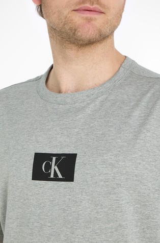 CALVIN KLEIN Organic Cotton Lounge T-shirt - CK96 Grey 3